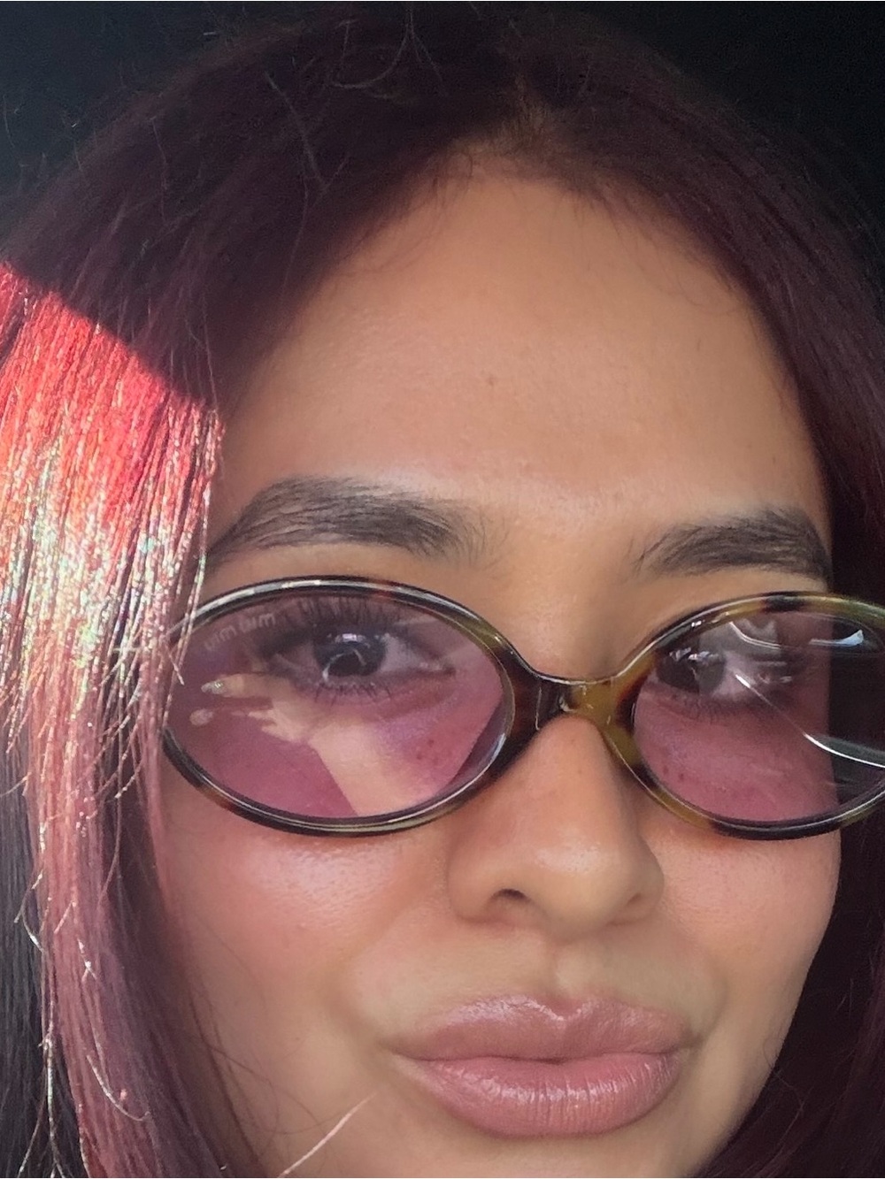 Miu Miu Pink Sunglasses - Picture 5 of 5